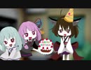 ぼっち？な、きりたん誕生日