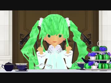 【MMD】ぷにぷにダンス【人形風ミク】