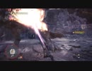 MHW ディアブロス闘技場クエ　ソロ　チャージアックス　3,34　