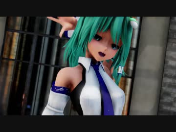 【東方MMD】短髪早苗【モデルテスト】