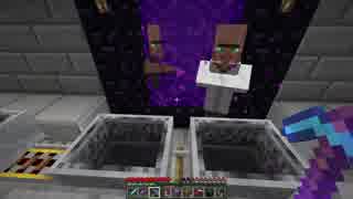 Minecraft プレイ動画 15pre6 村人誘導 ニコニコ動画