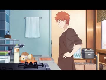 作ってみた！衛宮さんちの今日のごはん　第二話「鮭ときのこのバターホイル焼き」