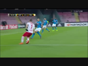 【UEFAヨーロッパリーグ 2017-18 ベスト32 1stleg】  SSCナポリ vs RBライプツィヒ