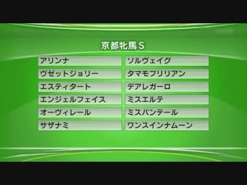 最終追い切り京都牝馬S2018 GⅢ