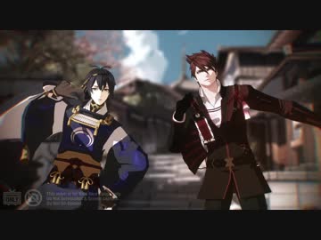 【MMD刀剣乱舞】「 No title 」【大包平・三日月】
