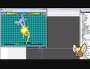 2D格闘ツクール2ndでなんか作りたい動画 012 騰霧(落下必殺技)