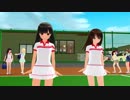 【MMD】テニスウェアのてとらさんで｢恋愛デコレート｣ TEST BODY版  カメラ配布中