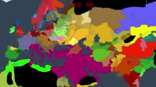 CK2　ローマ帝国復興プレイ