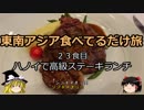 【ゆっくり】東南アジア食べてるだけ旅 23食目 ハノイで高級ステーキランチ