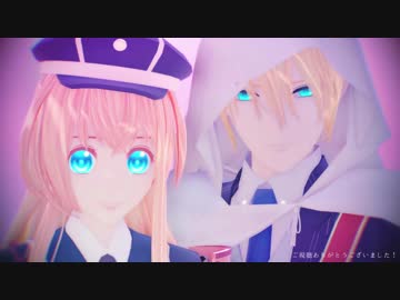 【MMD刀剣乱舞】フラジール【乱・山姥切/モデル配布】