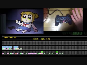 【クソゲー】ポプテピピック7話ED「POPPY PAPPY DAY」を実際にプレイしてみた＋【昆布】