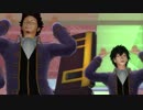 【MMD銀魂】黒い人たちの被害妄想携帯女子（笑）