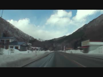 【車載動画】冬晴れの南会津ドライブ(前編)