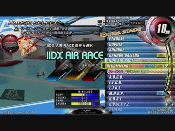 【CANNON BALLERS】IIDX AIR RACE&STEPUP【music select】