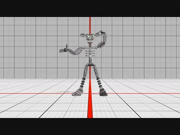 iMac版mmd(nanoem)でダンスEndoダンス