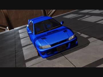 【MMD】impreza 22B STi Version【自動車】