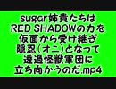 sugar姉貴たちはRED SHADOWの力を仮面から受け継ぎ、隠忍（オニ）となって透過怪獣軍団に立ち向かうのだ.mp4