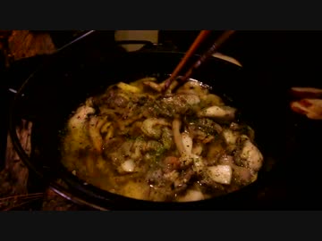 おすすめキャンプめし #1.アヒージョ 沢の池②