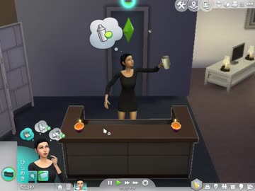 【Sims4】ベースだけでも楽しく遊びたい！【実況】#4