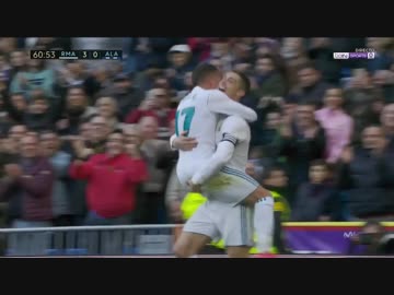 ≪17-18ラ・リーガ：第25節≫ レアル・マドリード vs アラベス