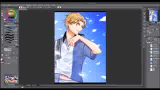 【テニスの王子様】跡部を描いてみた【CLIP STUDIO】