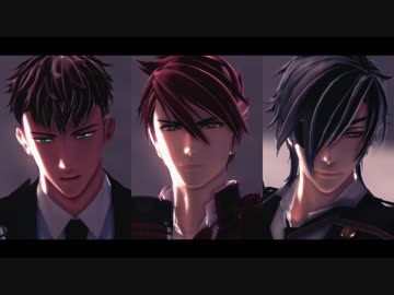 【MMD刀剣乱舞】[A]ddiction【光忠・小豆・大包平】