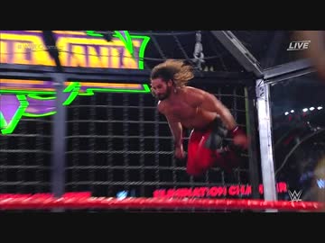 【WWE】ユニバ―サル王座挑戦者決定戦エリミネーション・チェンバー(3/3)【EC18】