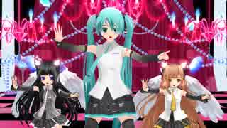 【初音ミク】らぶさんとにゃにゃ子たちで「bpm」【MMD】