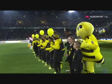 ≪17-18ブンデス：第24節≫  ボルシア・ドルトムント vs アウグスブルク