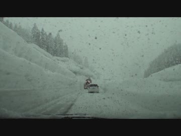 【車載動画】冬の八箇峠道路で十日町へ【上越魚沼道路】