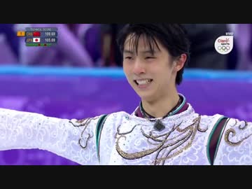 [MARCAスペイン語実況] 羽生結弦 平昌五輪 FS＋フラワーセレモニー