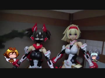 【ゆっくりの】メガミデバイス朱羅弓兵塗装してみた【プラモ作らんと】