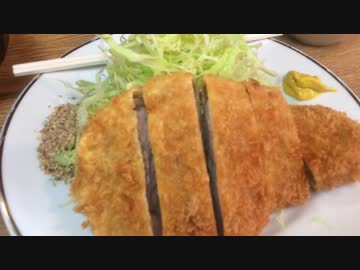 対峙し合う２つのとんかつ(太一とんかつ定食)(ジュリアンのとんかつミルフィーユ)落合