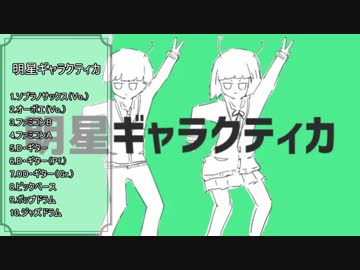 【バンブラP】「明星ギャラクティカ」初音ミク【耳コピ】