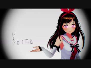 【MMD】キズナアイ・ミライアカリ - Karma -【1080p】