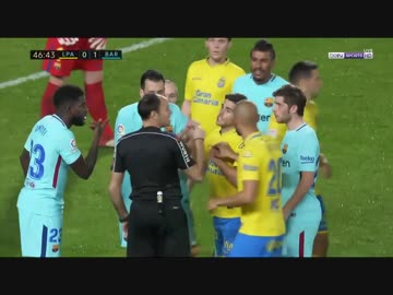 ≪17-18ラ・リーガ：第26節≫  ラス・パルマス vs バルセロナ