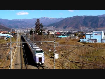 中央線がただ走るだけの動画