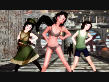 【R-18:MMD】そばかす冒険者さんとネイトさんで天鼠ディストレス
