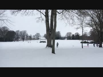 Sledging At The Reid Park Forfar