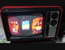 1976年製のナショナルカラーテレビでポプテピピックのLET' POP TOGETHERを映してみた。