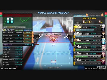 【beatmania IIDX】 親指と小指が使えない七段が頑張る1 【CB】