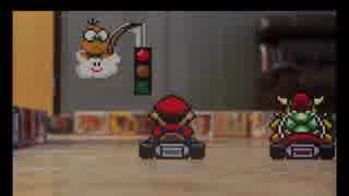 リアル部屋で走るマリオカートのクオリティが高いｗ