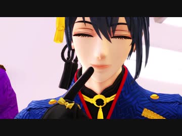 【MMD刀剣乱舞】Rather Be【三日月宗近（刀ミュ衣装）＋三条派】