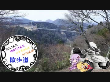 おじさんとゆかりさんとﾏｷちゃんときりたんのSpyderRT散歩道(散歩八前編)