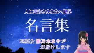 【人に疲れたあなたへ】バーチャル巫女雛乃木まやが感動する名言をお詠みします