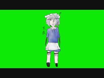 HSK姉貴が描いた咲夜GB＋使用例