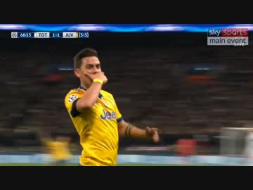 超高画質ロングハイライト 【17-18　ＣＬ】 ベスト16 ２lg  トッテナム × ユベントス