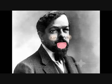 神社の月の光.Debussy