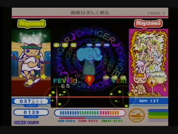 ポップンオジャマプレー　オジャマ攻撃！（ZOゲル）＆横分身+HS２倍