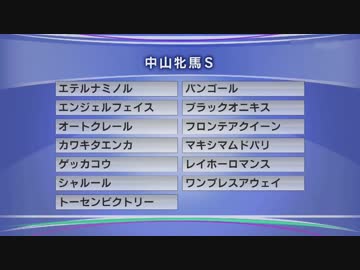 最終追い切り中山牝馬S2018 GⅢ